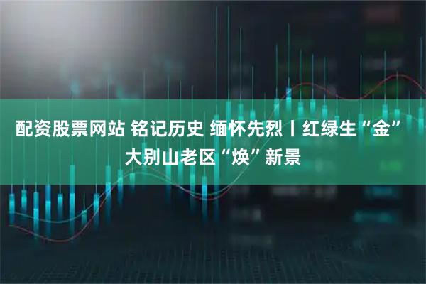 配资股票网站 铭记历史 缅怀先烈丨红绿生“金” 大别山老区“焕”新景